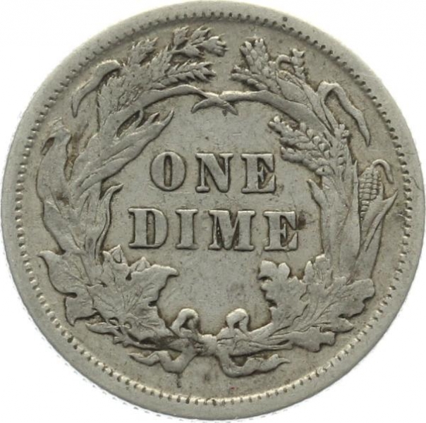 USA 1 Dime 1890 - Seated Liberty
